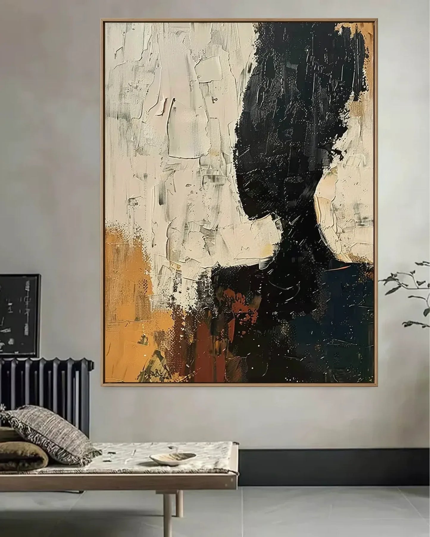 Muted Tone Wabi Sabi Canvas Art No.067
