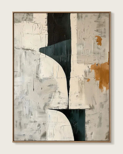 Muted Tone Wabi Sabi Canvas Painting No.070