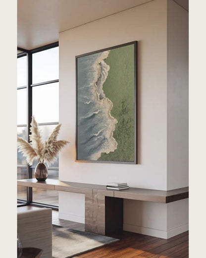 Muted Tone Wabi Sabi Wall Art No.066