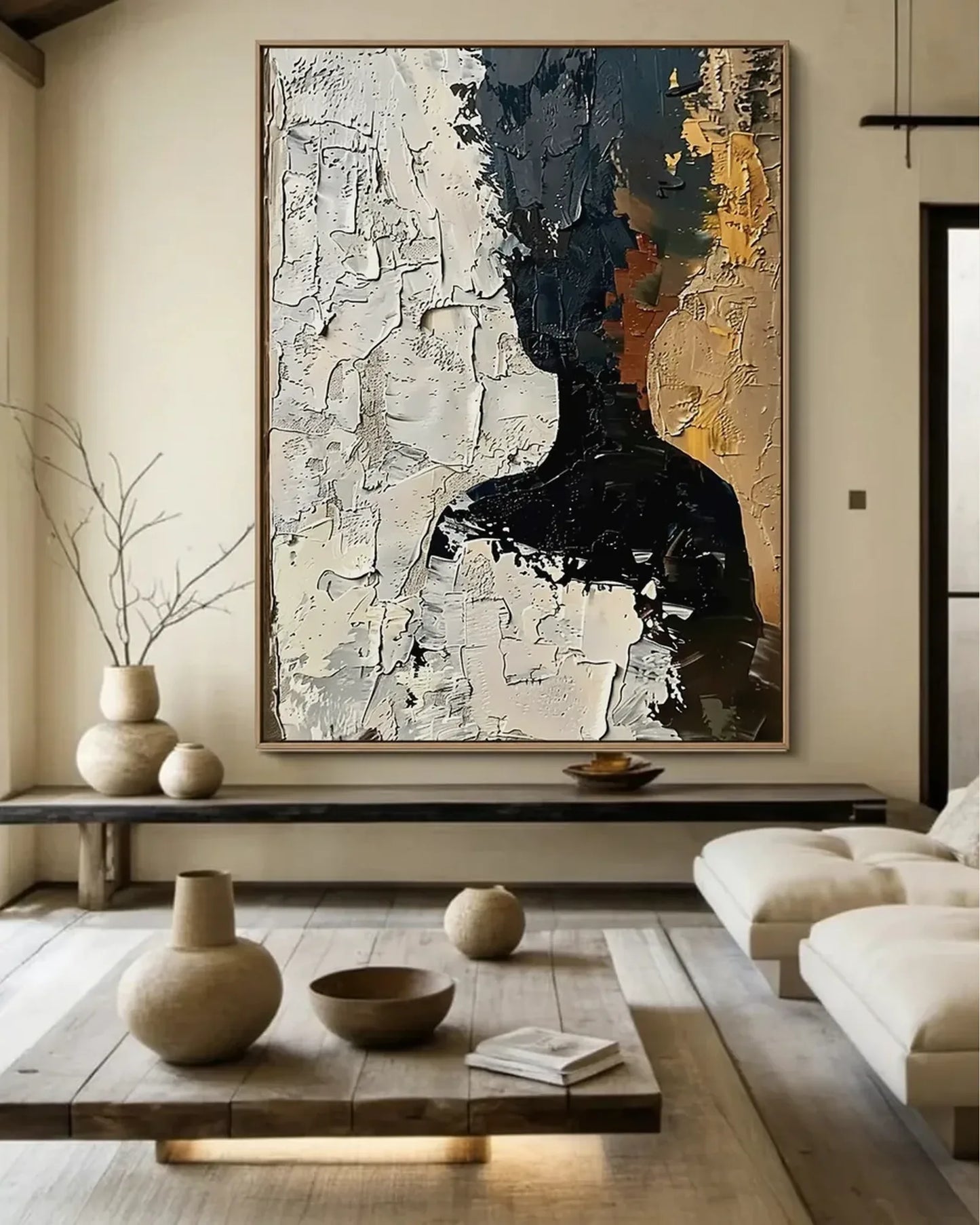 Muted Tone Wabi Sabi Wall Decor No.069