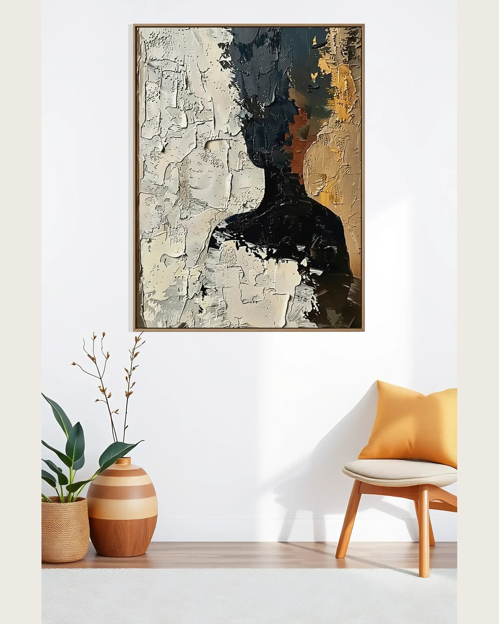 Muted Tone Wabi Sabi Wall Decor No.069