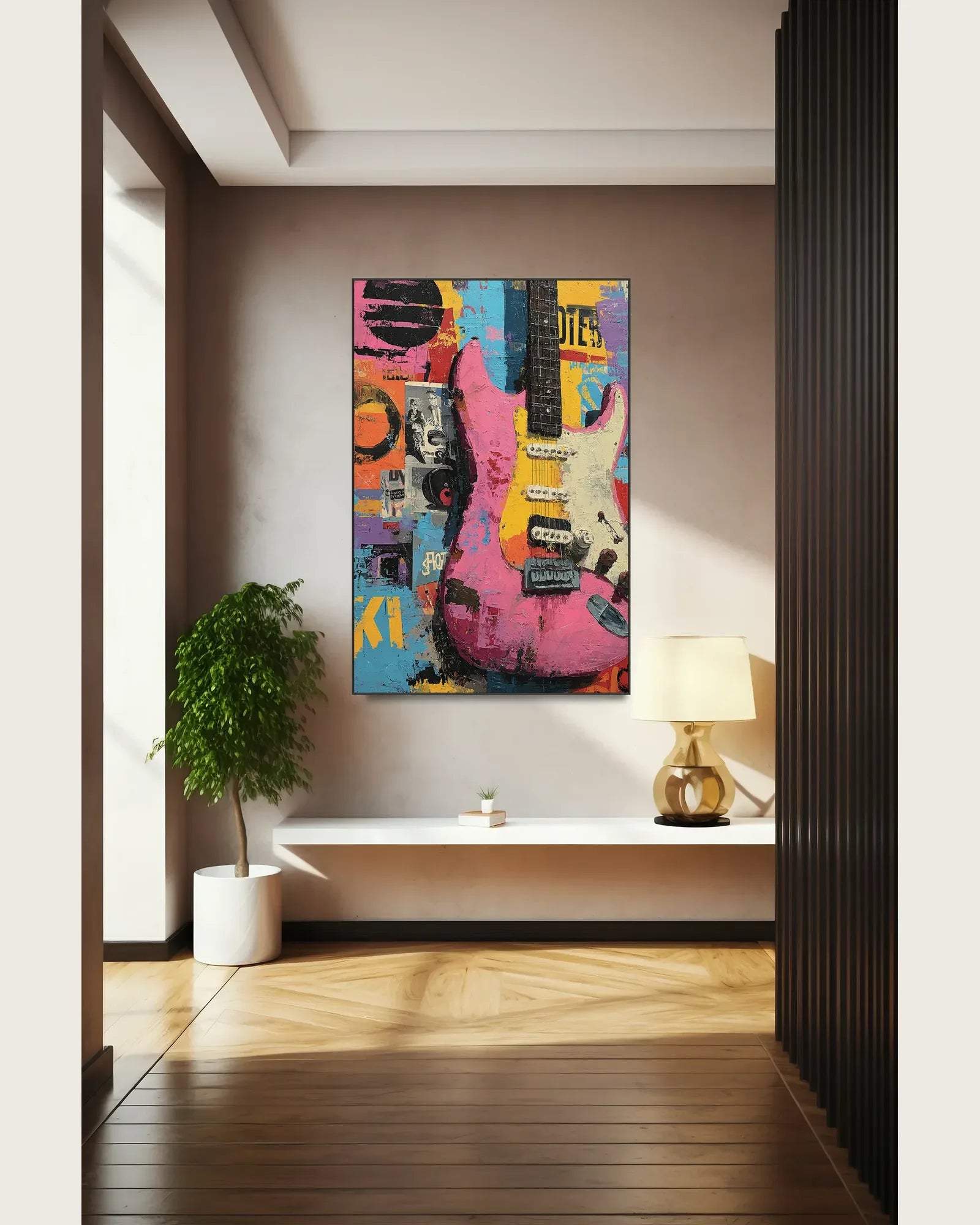 Nyc Graffiti Canvas Art No.005