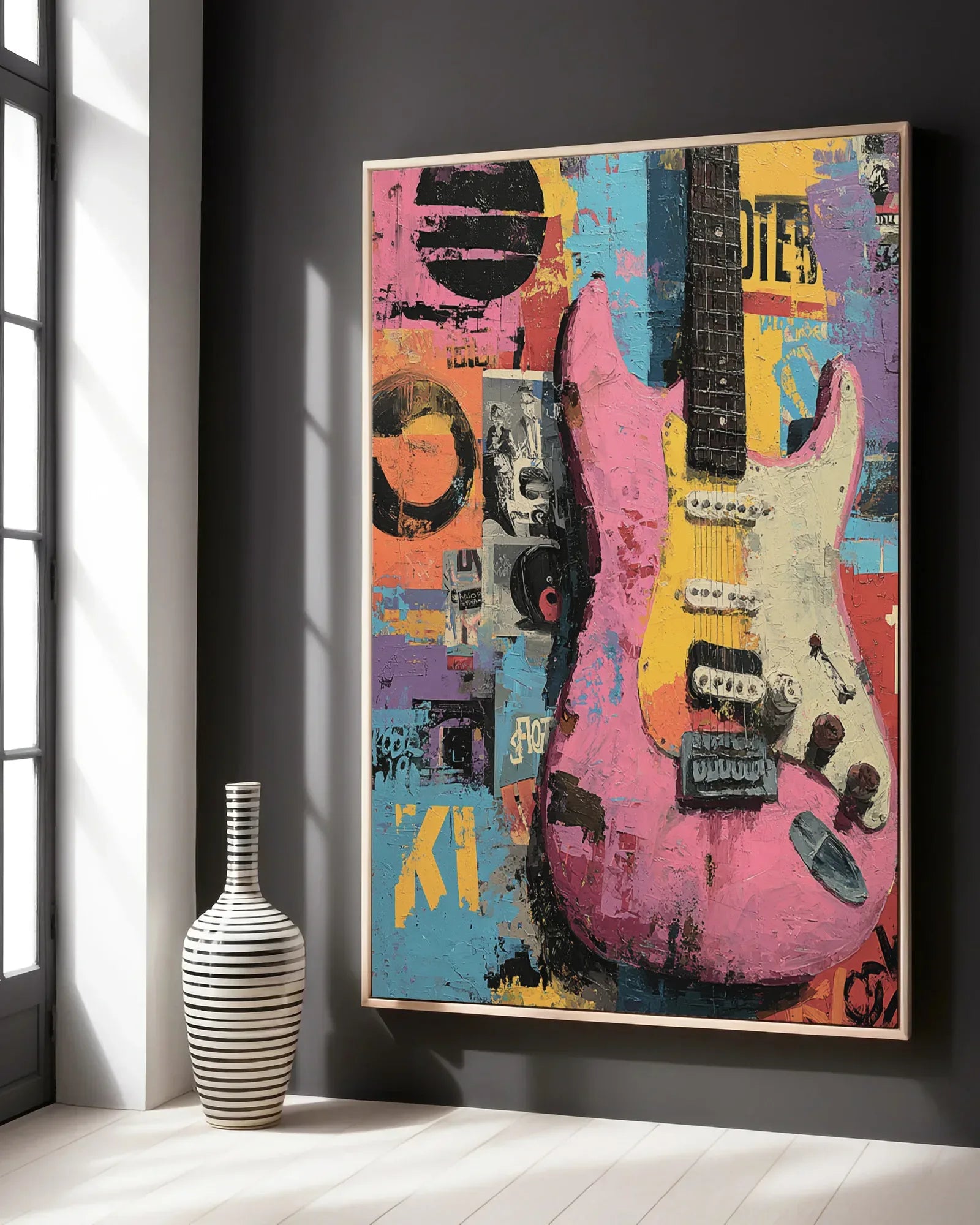 Nyc Graffiti Canvas Art No.005
