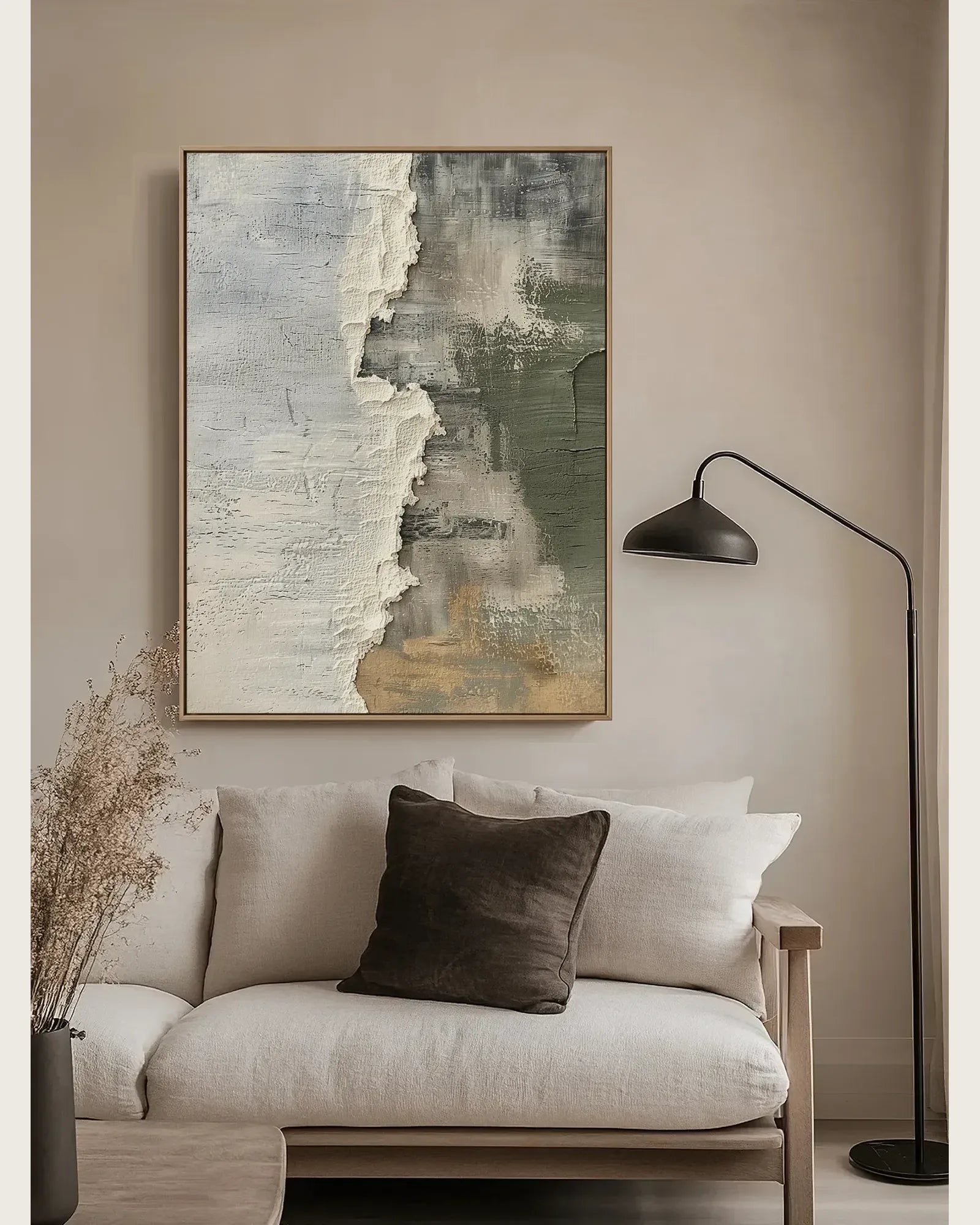Natural Materials Wabi Sabi Canvas Art No.047