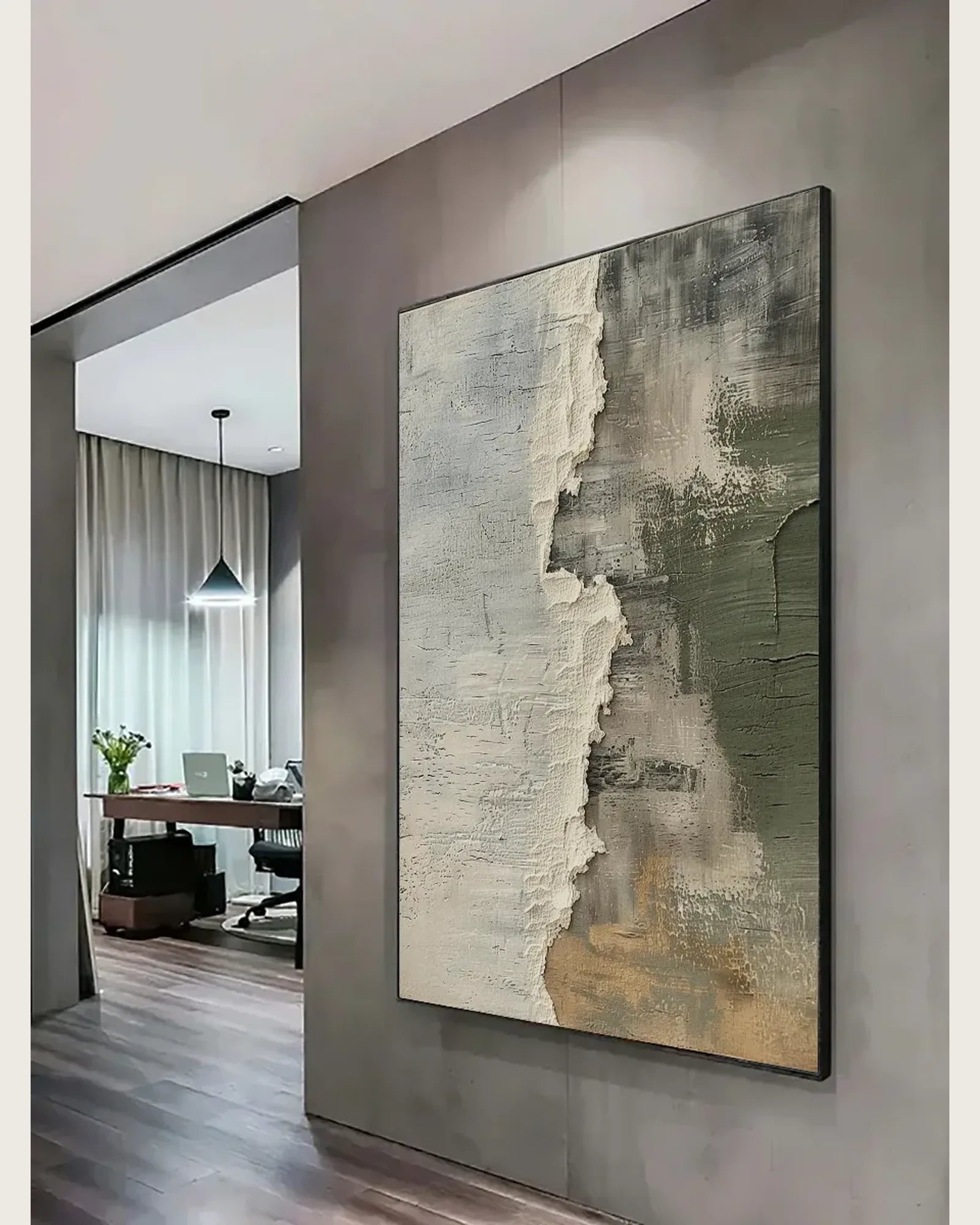 Natural Materials Wabi Sabi Canvas Art No.047