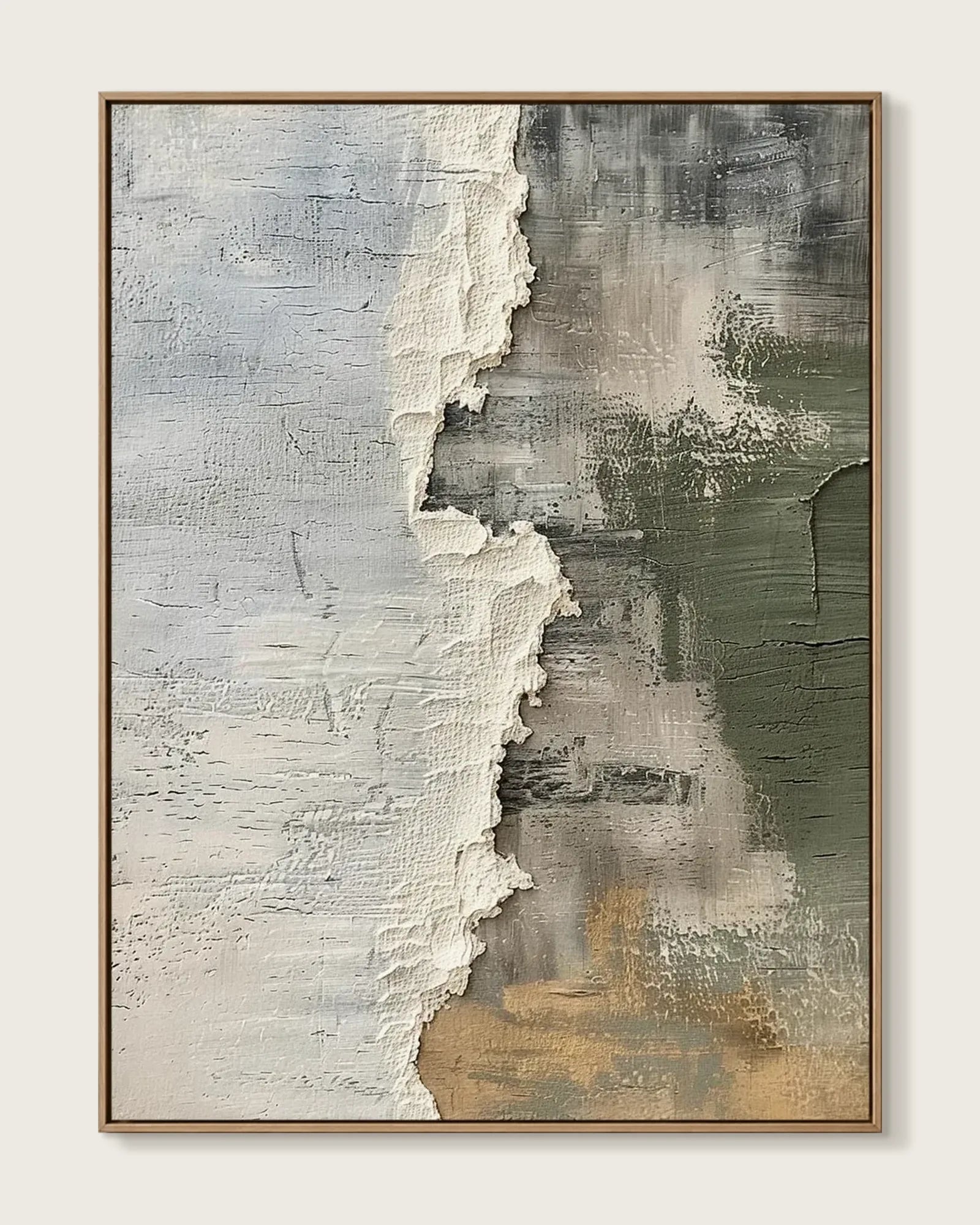Natural Materials Wabi Sabi Canvas Art No.047