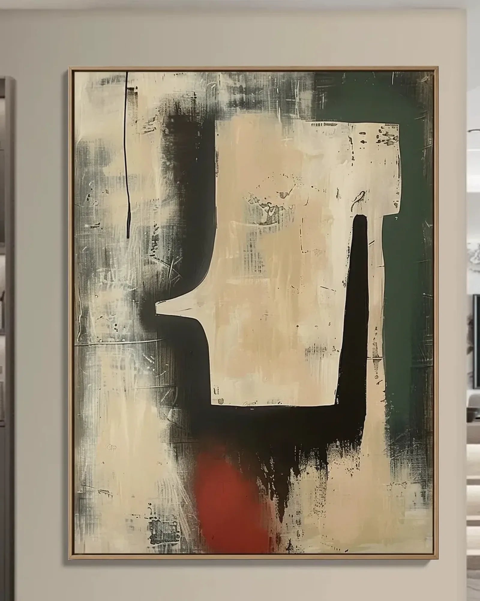 Natural Materials Wabi Sabi Canvas Painting No.050