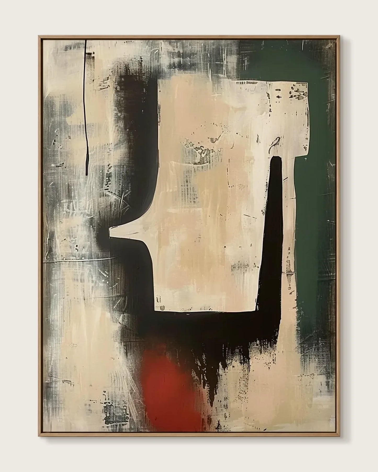 Natural Materials Wabi Sabi Canvas Painting No.050