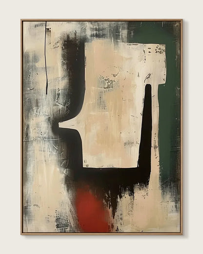 Natural Materials Wabi Sabi Canvas Painting No.050