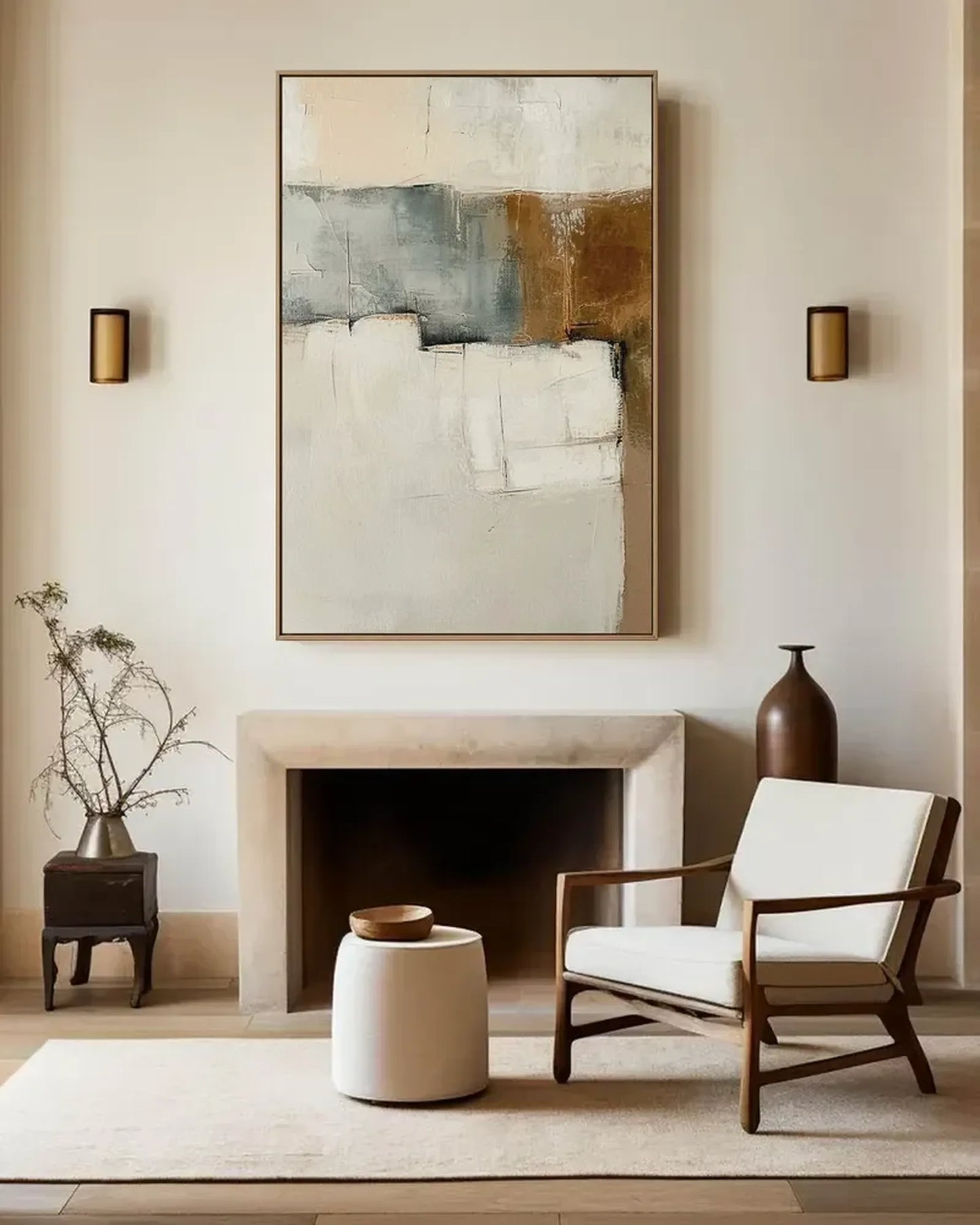 Natural Materials Wabi Sabi Wall Art No.046