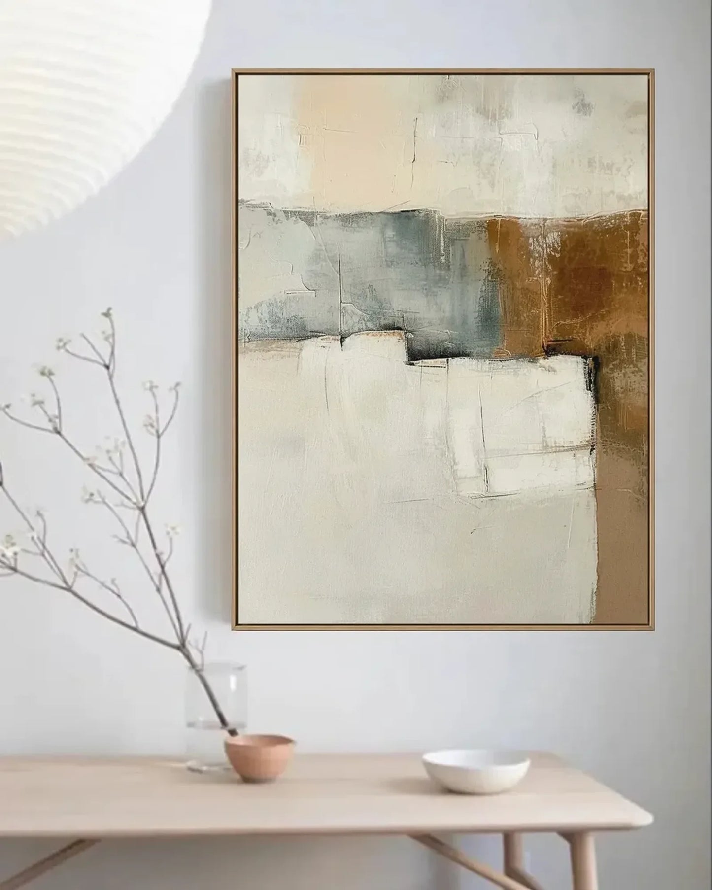 Natural Materials Wabi Sabi Wall Art No.046