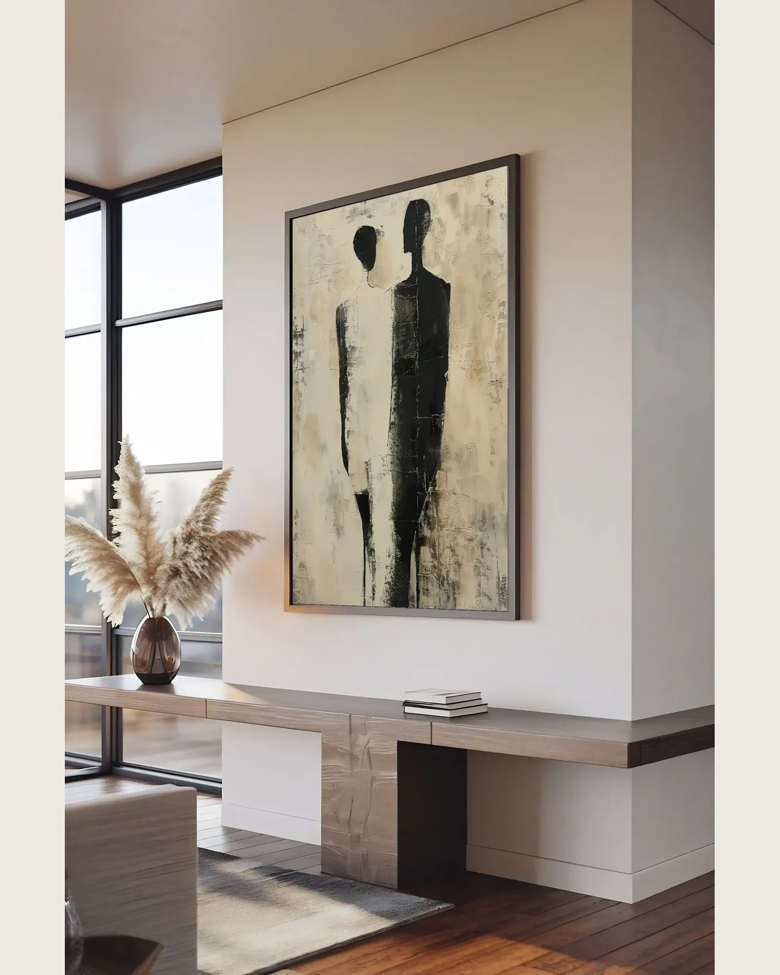 Natural Tone Minimalist Wall Art No.076