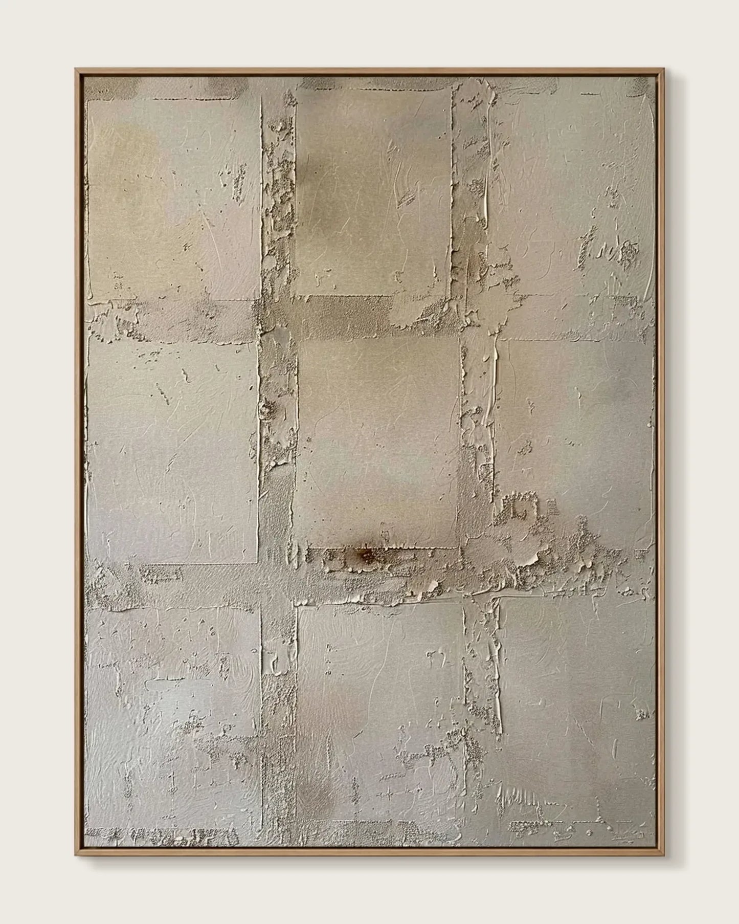 Natural Tone Wabi Sabi Canvas Art No.072