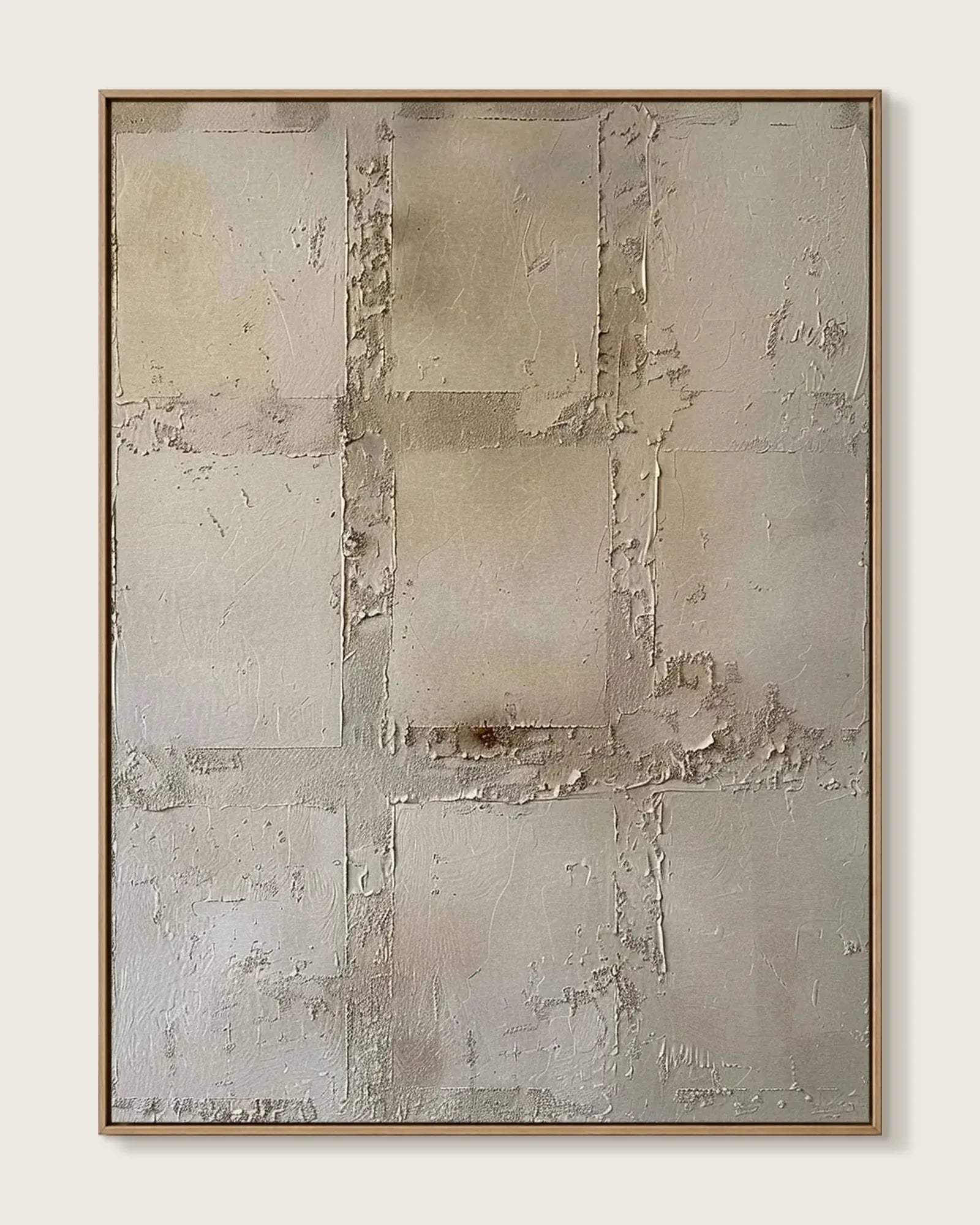 Natural Tone Wabi Sabi Canvas Art No.072