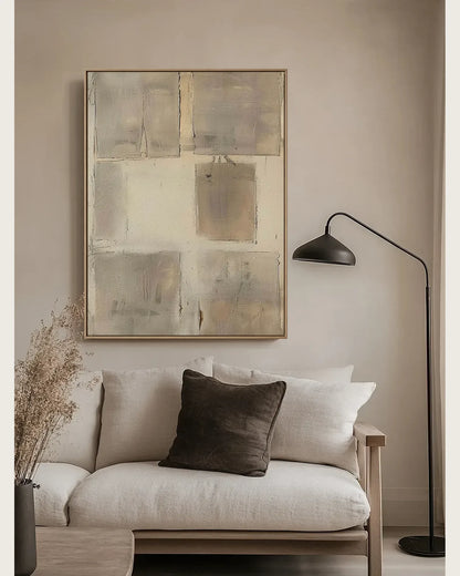Natural Tone Wabi Sabi Wall Art No.071