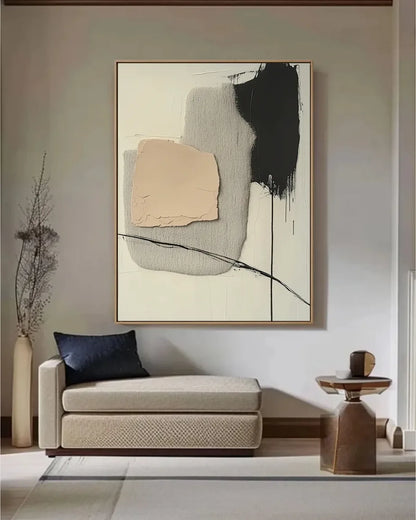 Natural Tone Wabi Sabi Wall Decor No.074