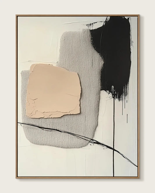 Natural Tone Wabi Sabi Wall Decor No.074