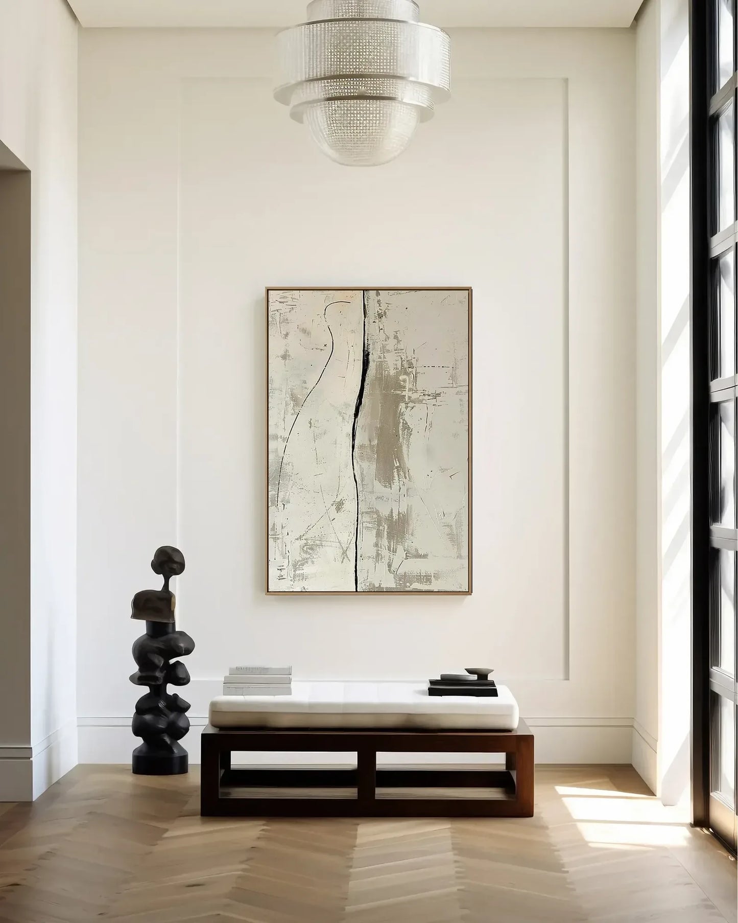 Neutral Minimalist Canvas Art No.047