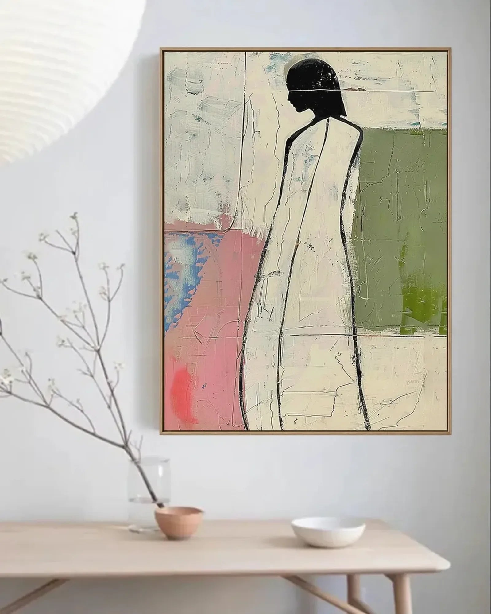 Neutral Minimalist Wall Art No.046