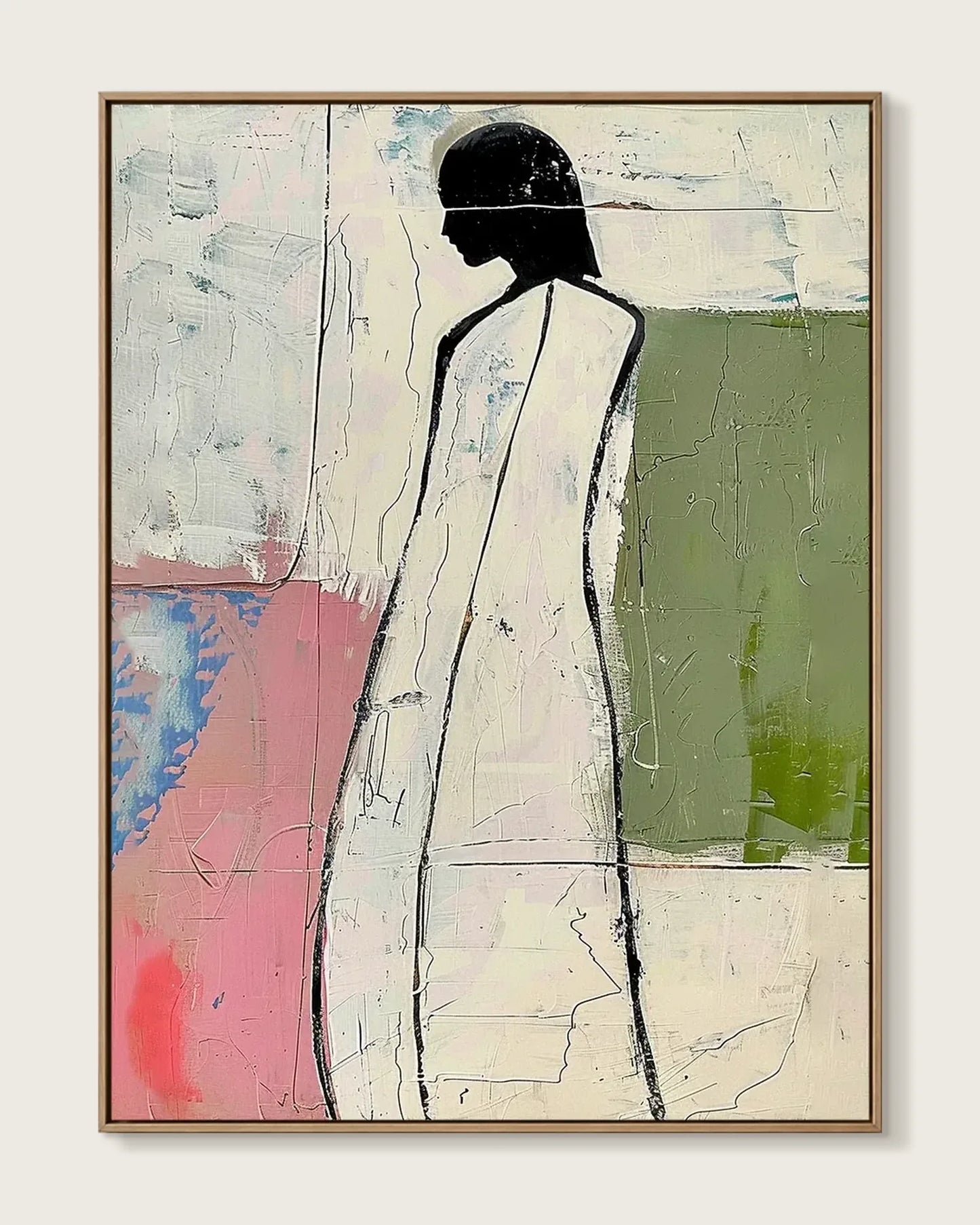 Neutral Minimalist Wall Art No.046