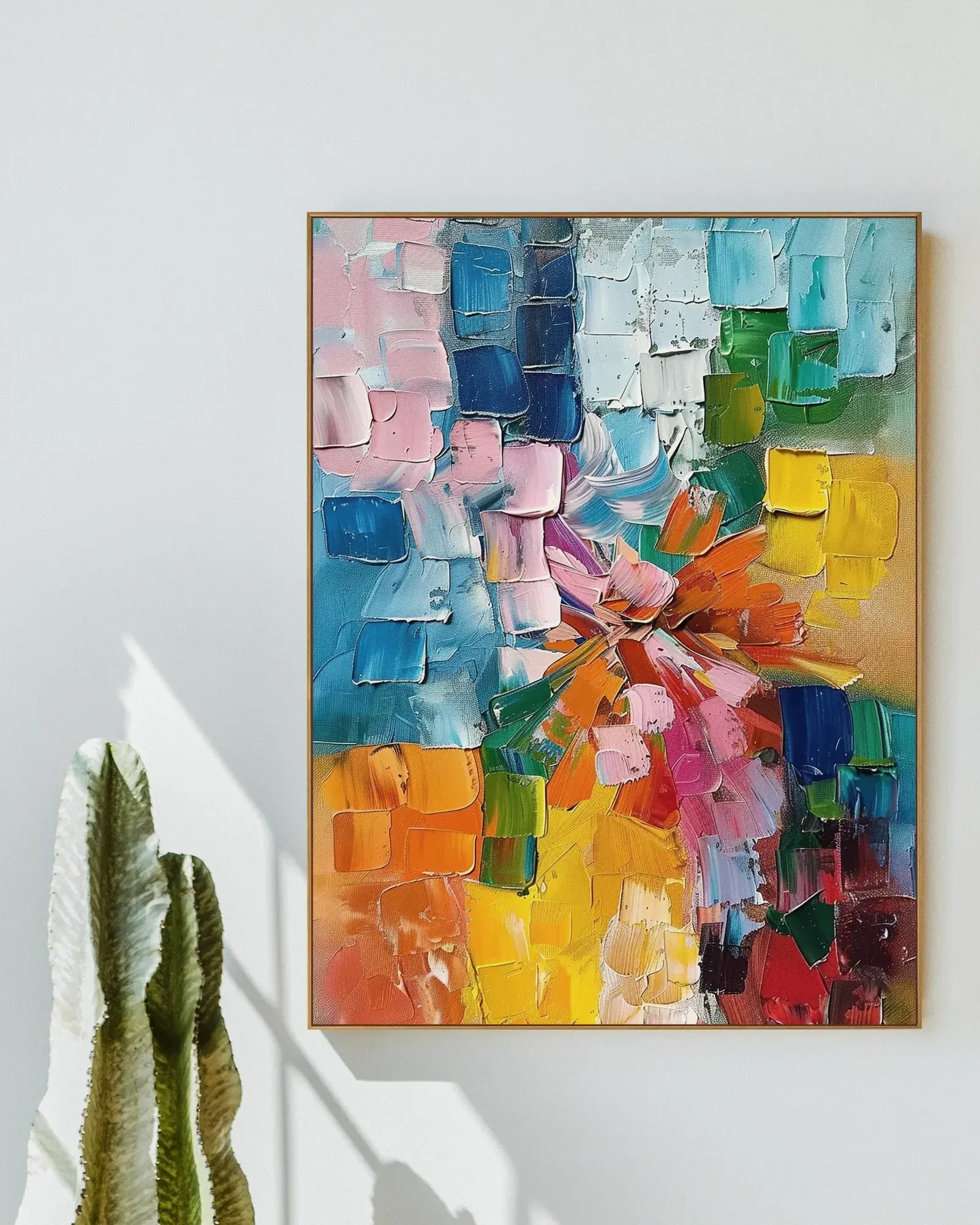 Neutral Texture Canvas Painting No.045