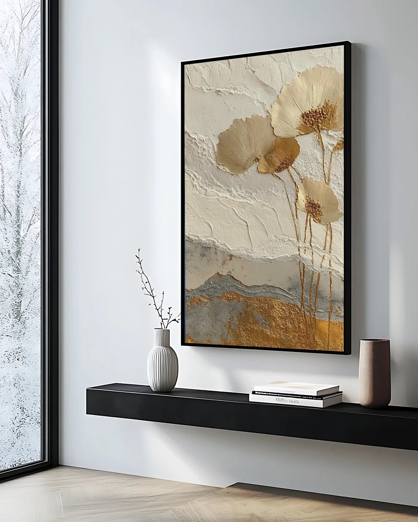 Neutral Texture Wall Decor No.044