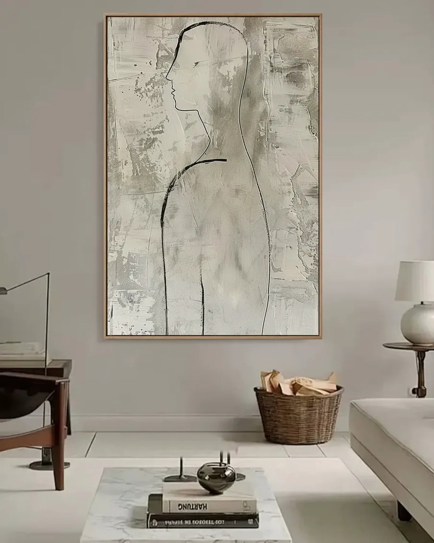 Neutral Wabi Sabi Artwork No.023