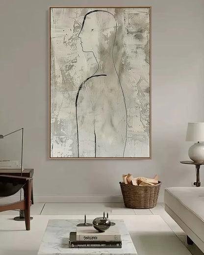 Neutral Wabi Sabi Artwork No.023