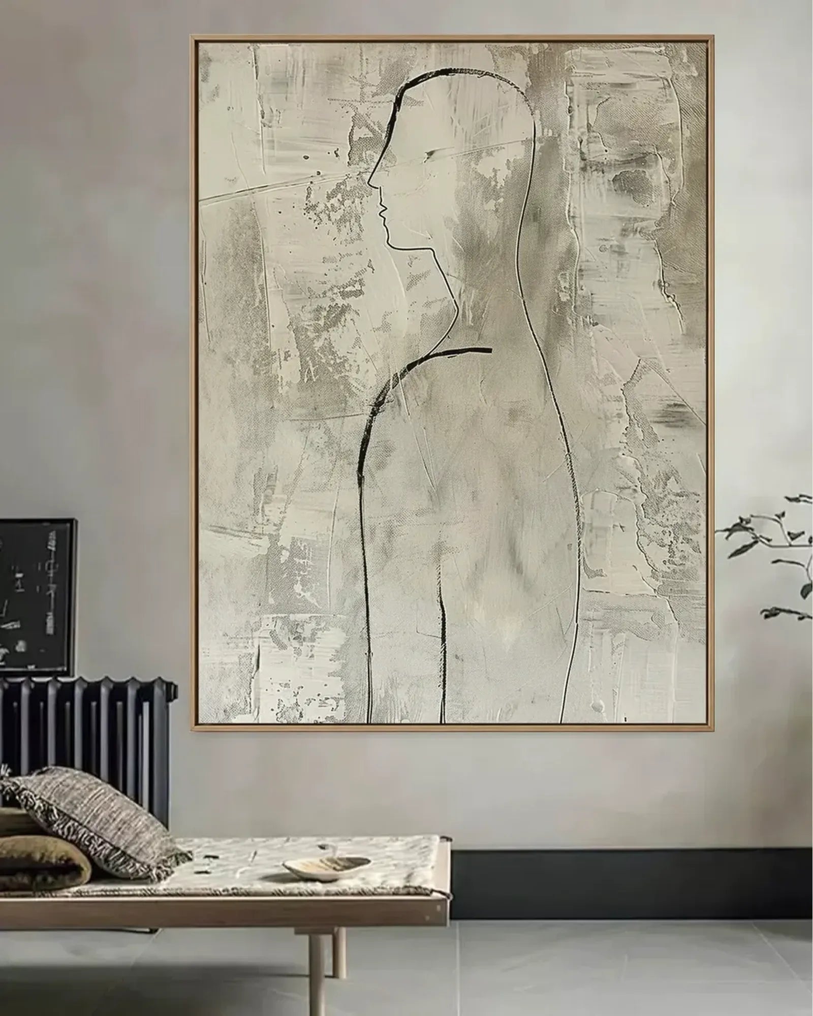 Neutral Wabi Sabi Artwork No.023