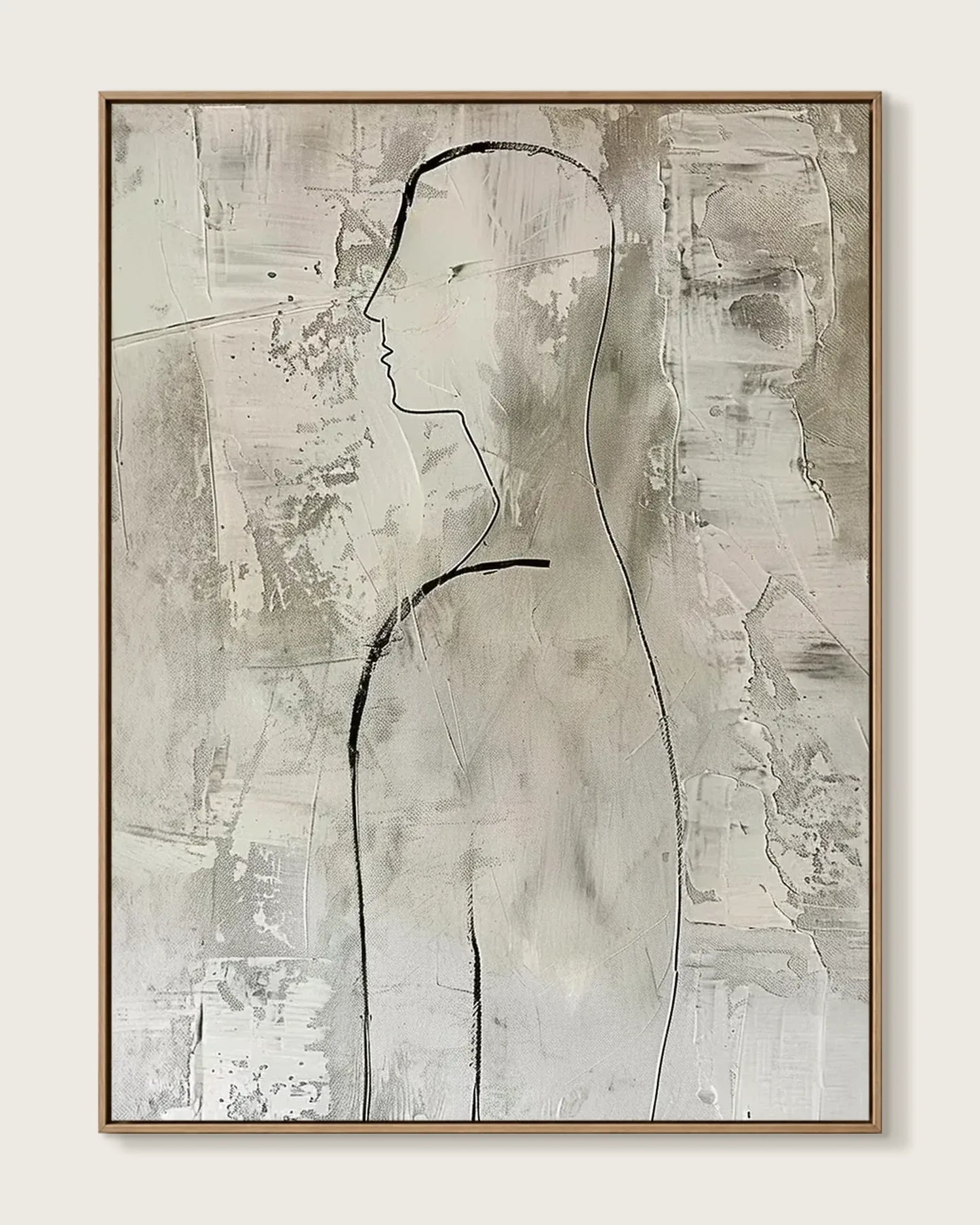 Neutral Wabi Sabi Artwork No.023