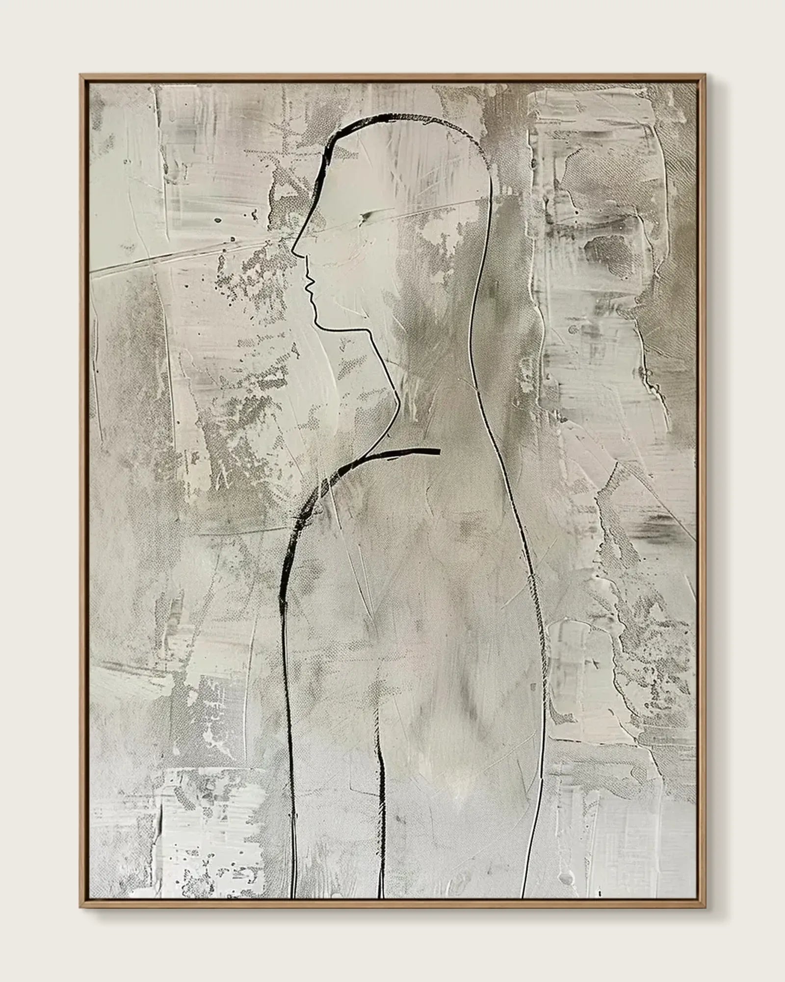Neutral Wabi Sabi Artwork No.023