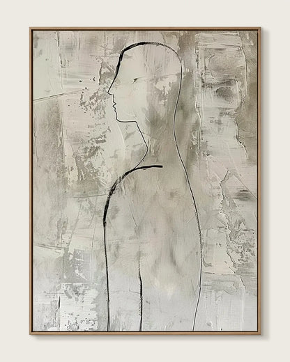 Neutral Wabi Sabi Artwork No.023