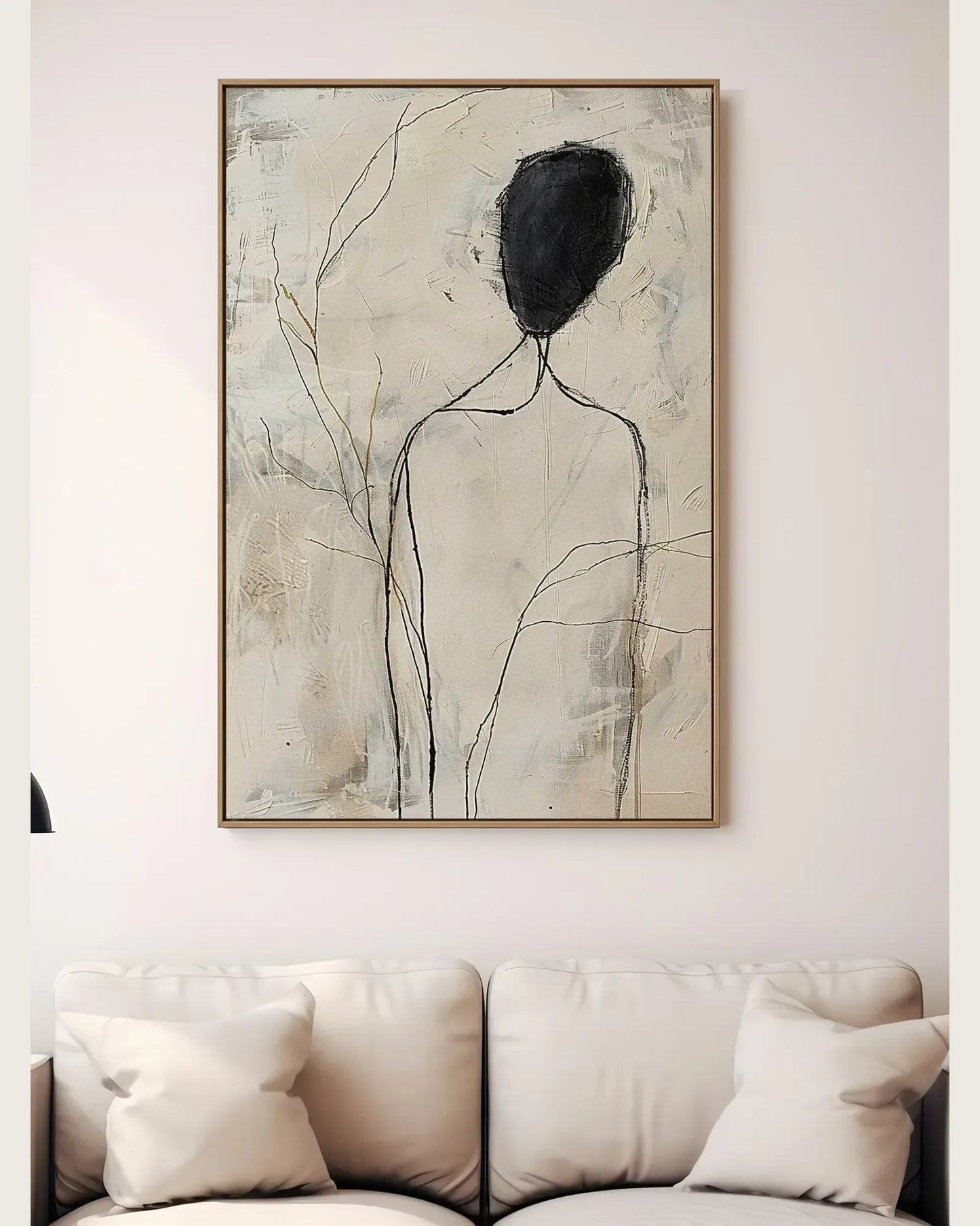 Neutral Wabi Sabi Wall Art No.021