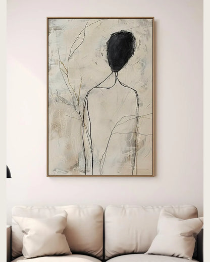 Neutral Wabi Sabi Wall Art No.021