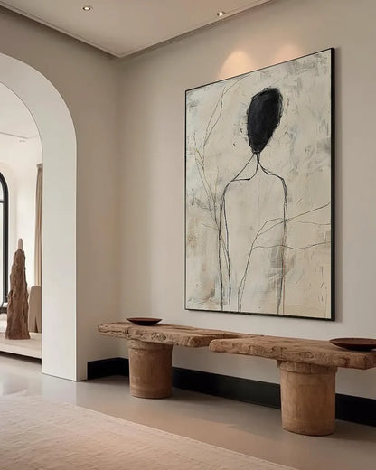Neutral Wabi Sabi Wall Art No.021