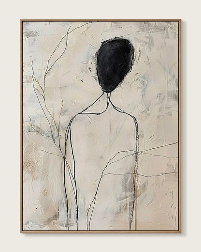 Neutral Wabi Sabi Wall Art No.021