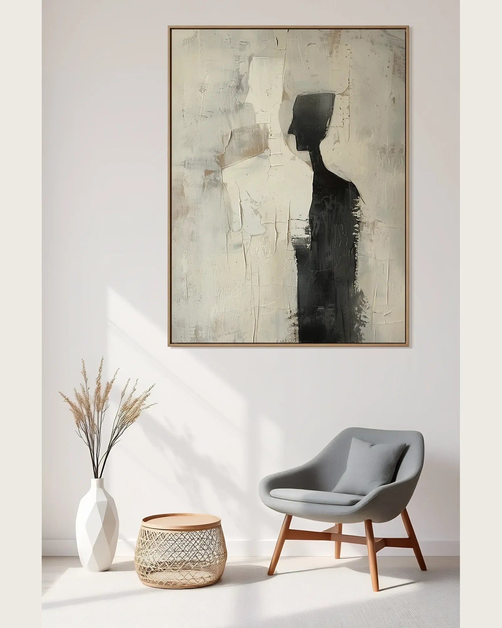 Organic Modern Minimalist Canvas Art No.037