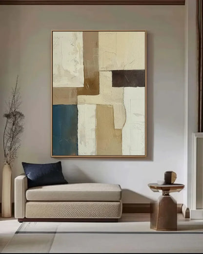 Organic Modern Minimalist Canvas Painting No.040
