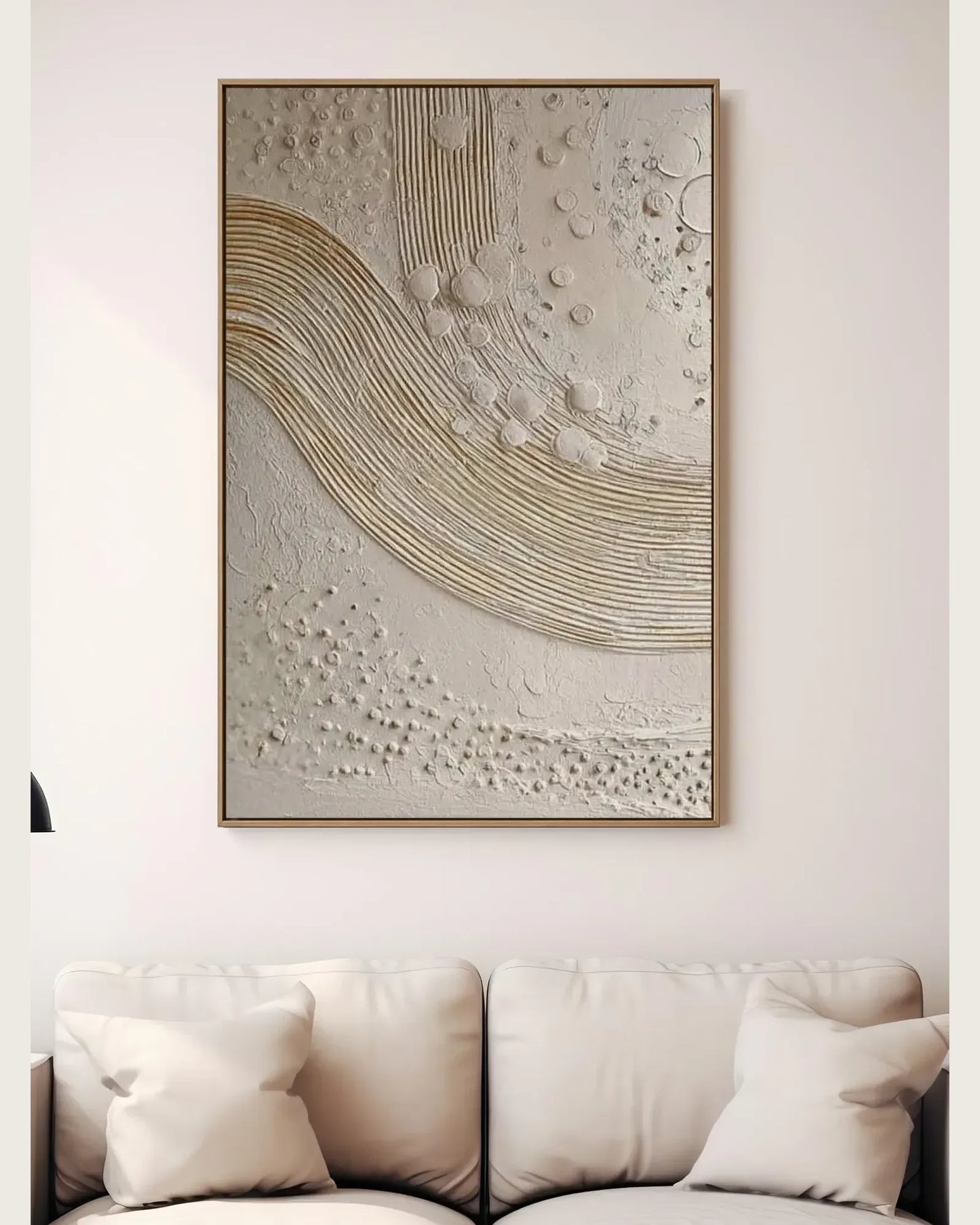 Organic Modern Wabi Sabi Canvas Art No.012