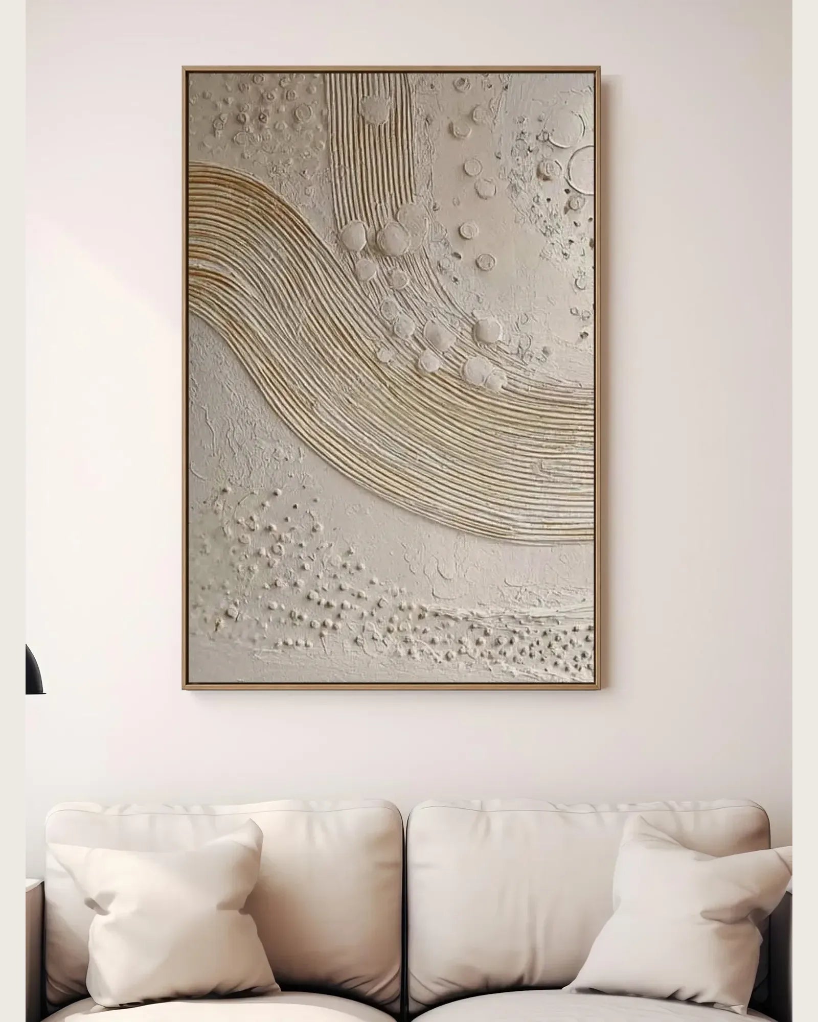Organic Modern Wabi Sabi Canvas Art No.012