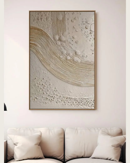 Organic Modern Wabi Sabi Canvas Art No.012
