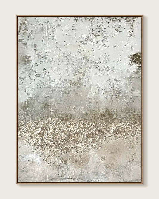 Organic Modern Wabi Sabi Canvas Painting No.015