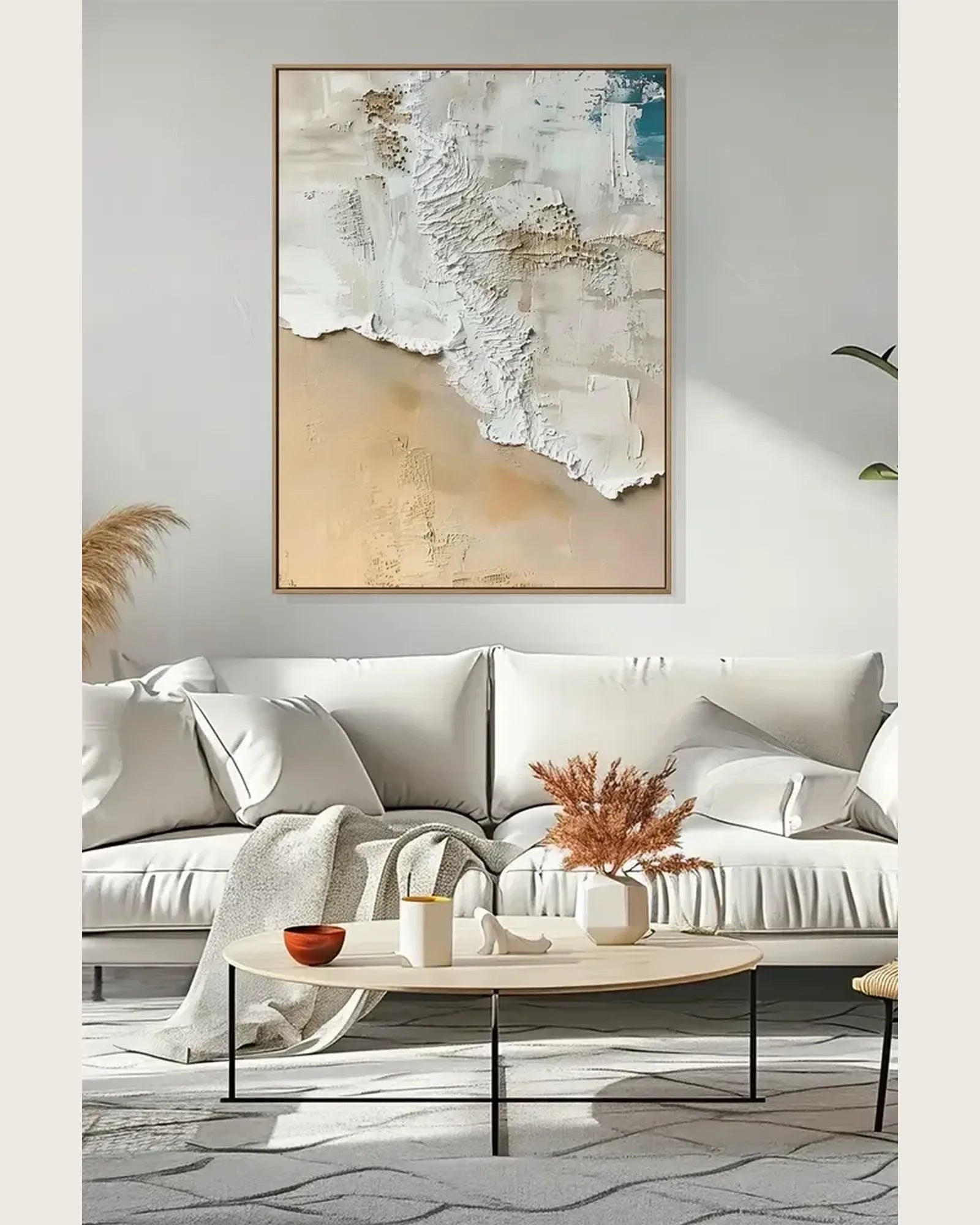 Organic Modern Wabi Sabi Wall Decor No.014