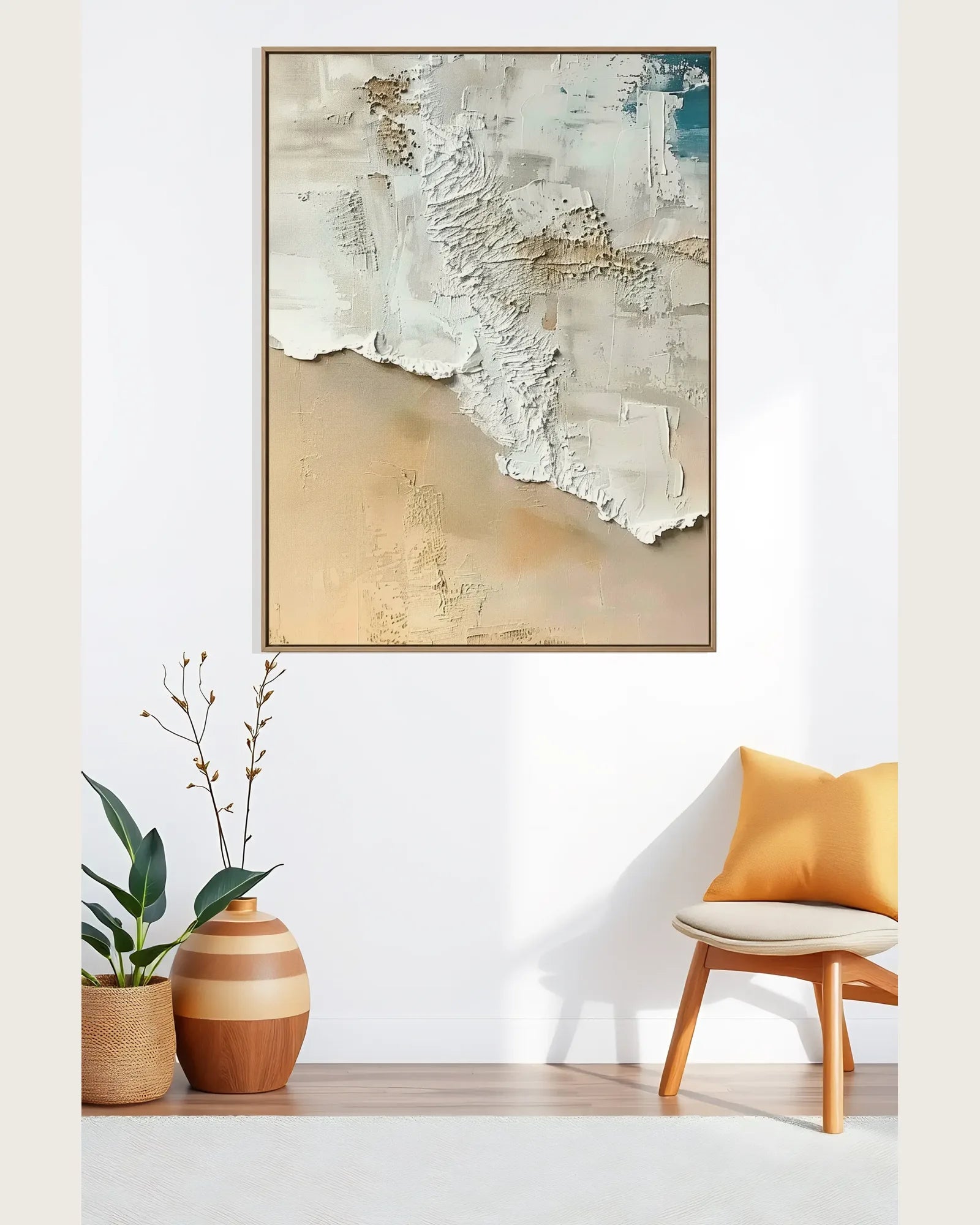 Organic Modern Wabi Sabi Wall Decor No.014