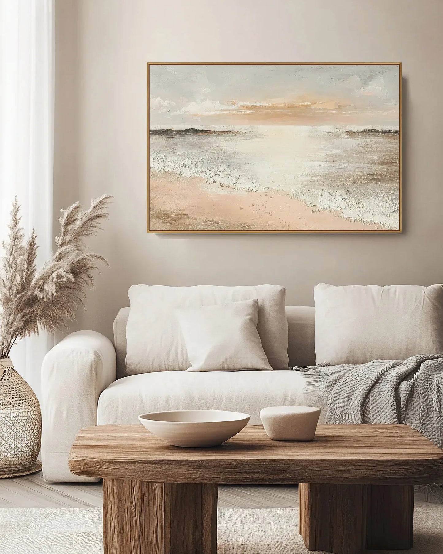 Oversized Abstract Wabi Sabi Artwork No.159