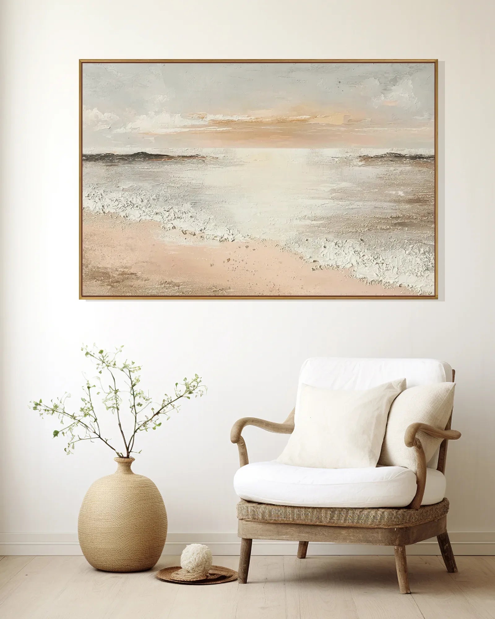 Oversized Abstract Wabi Sabi Artwork No.159