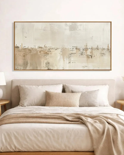 Oversized Abstract Wabi Sabi Canvas Painting No.162
