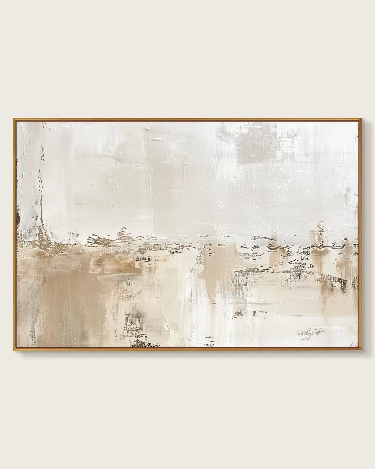 Oversized Abstract Wabi Sabi Canvas Painting No.162