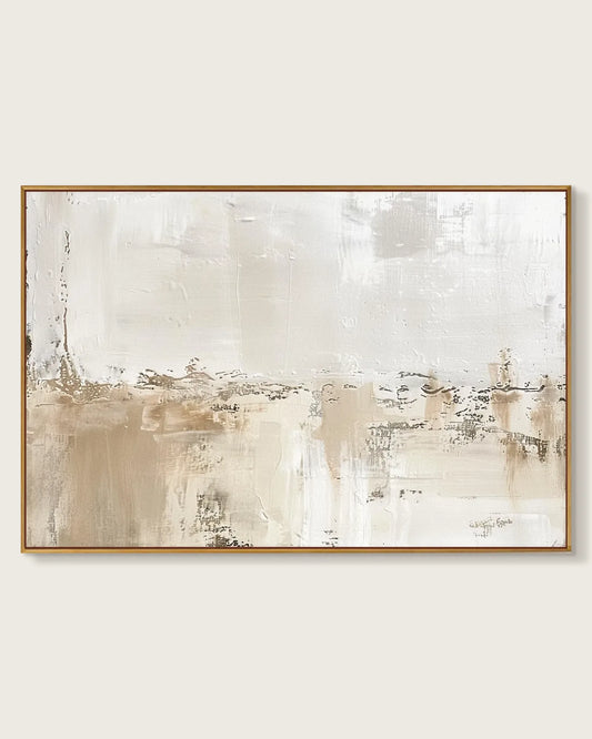 Oversized Abstract Wabi Sabi Canvas Painting No.162