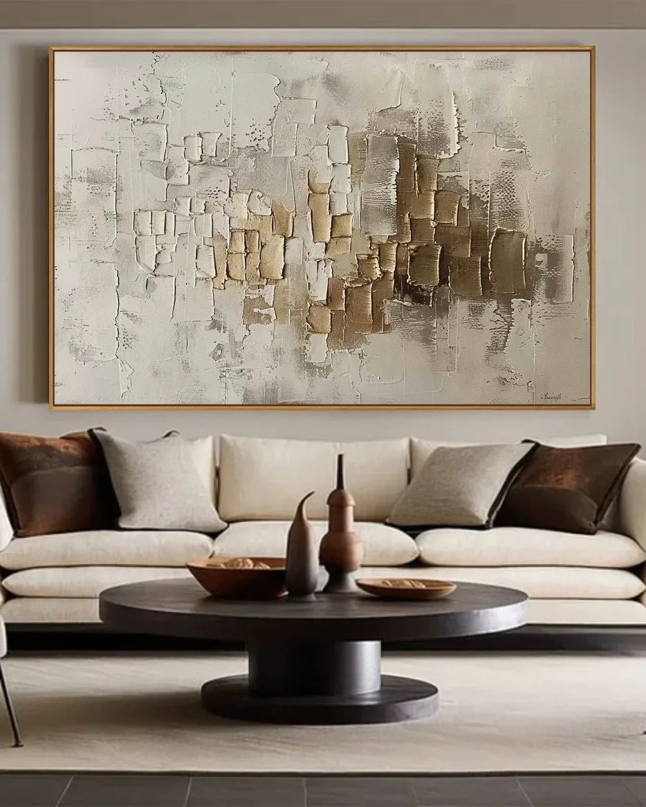 Oversized Abstract Wabi Sabi Wall Decor No.161